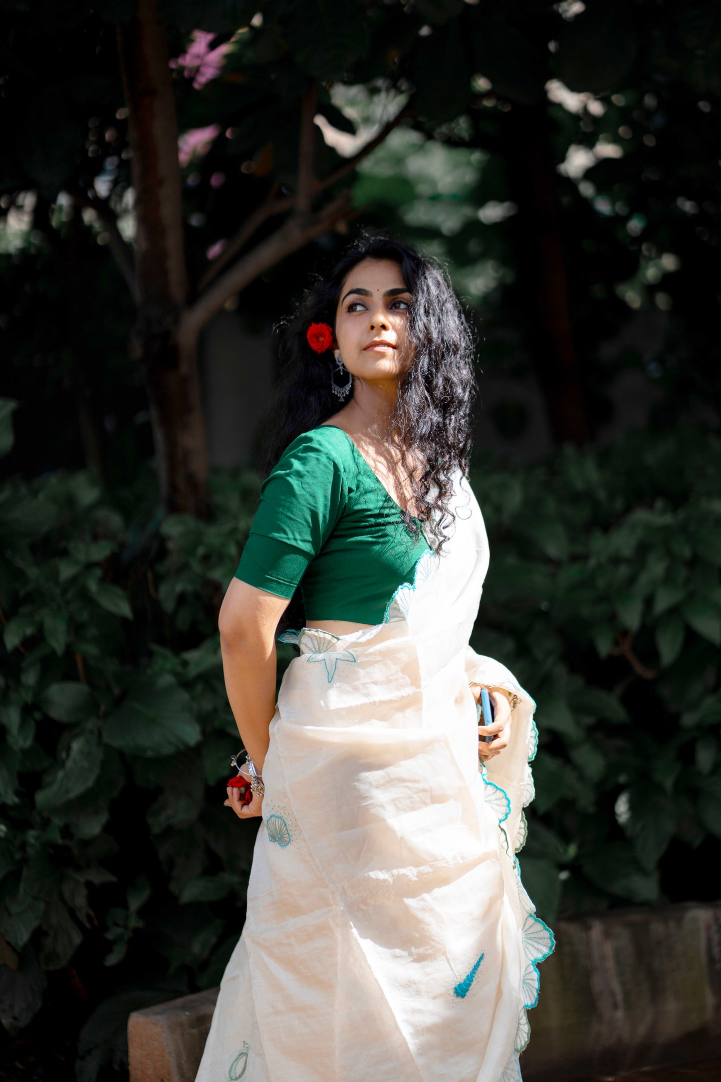 Jhinuk Chikankari Saree