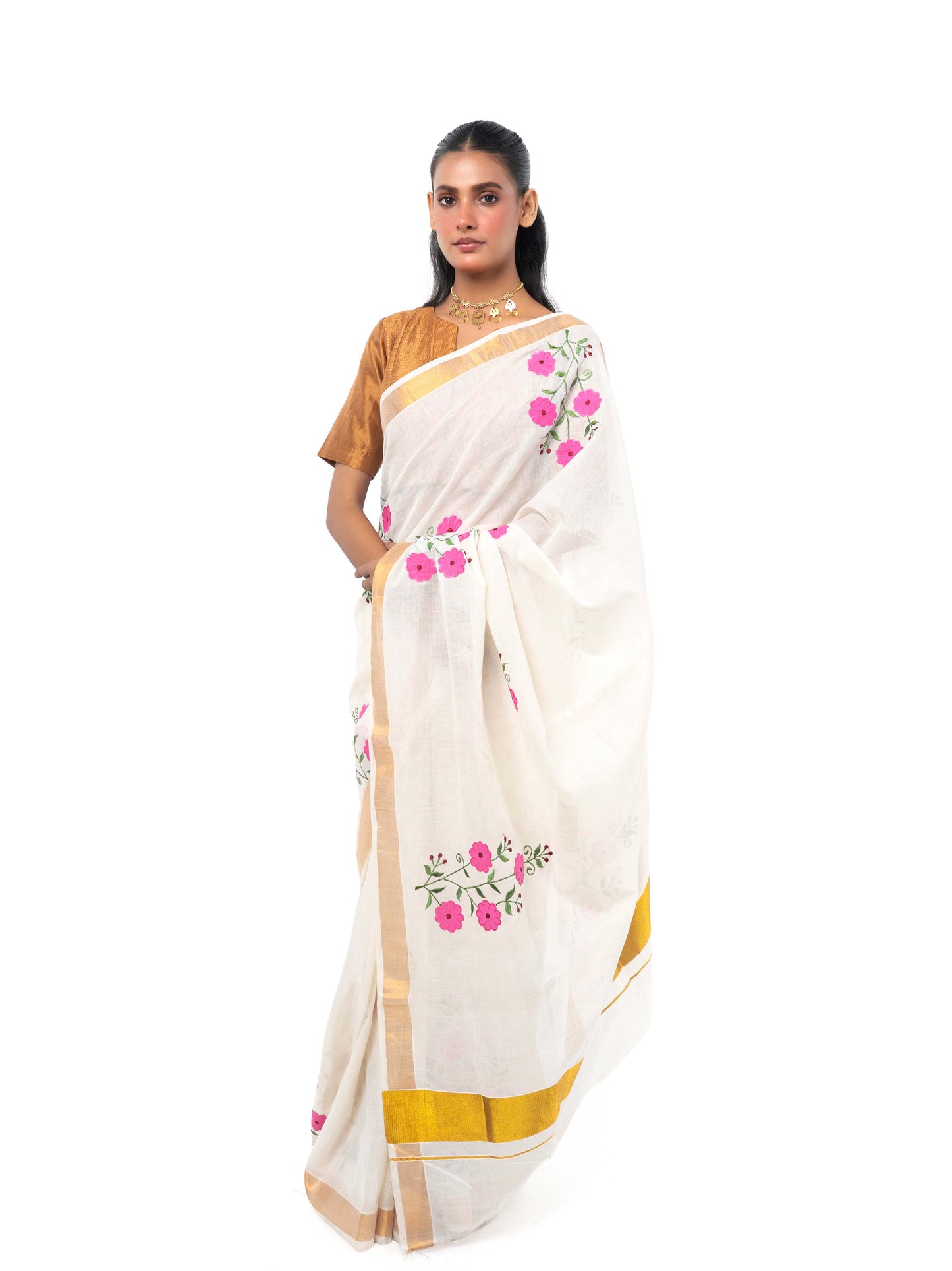 Malati Applique saree