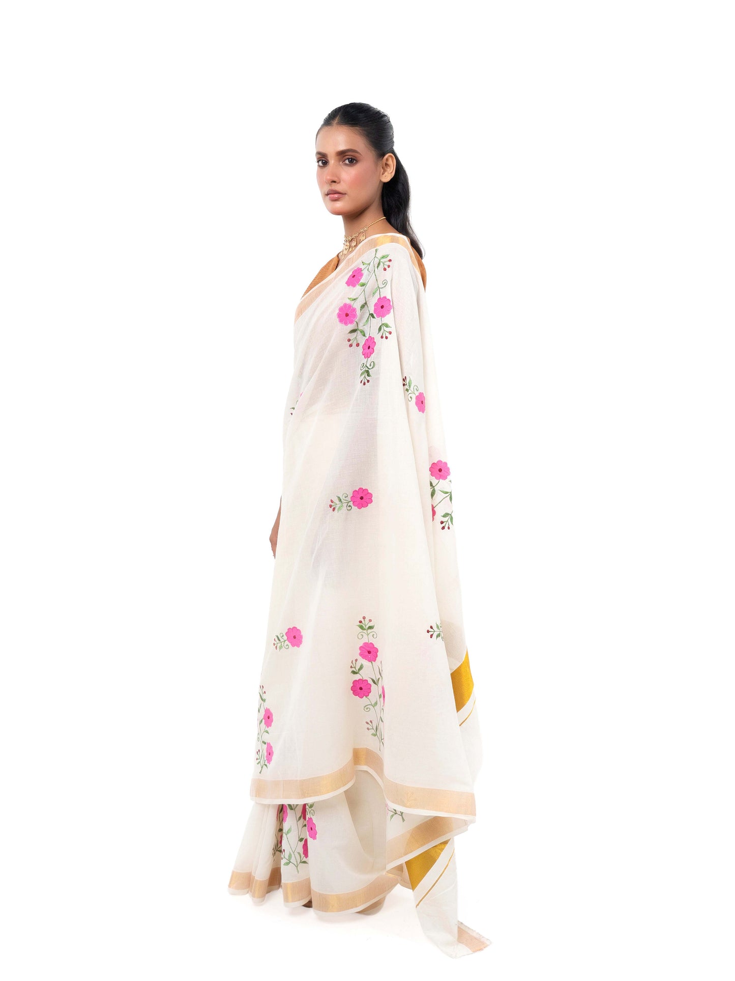 Malati Applique saree