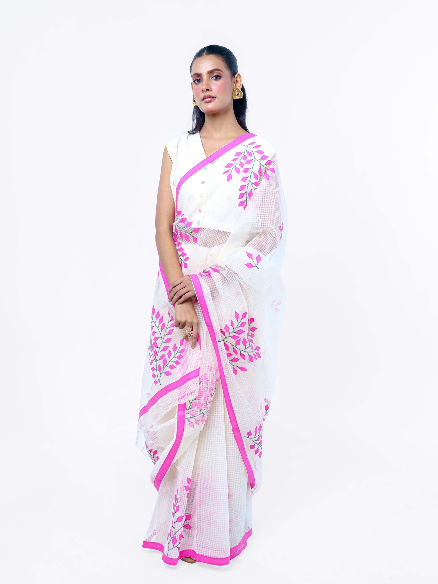 Kusum Applique Saree