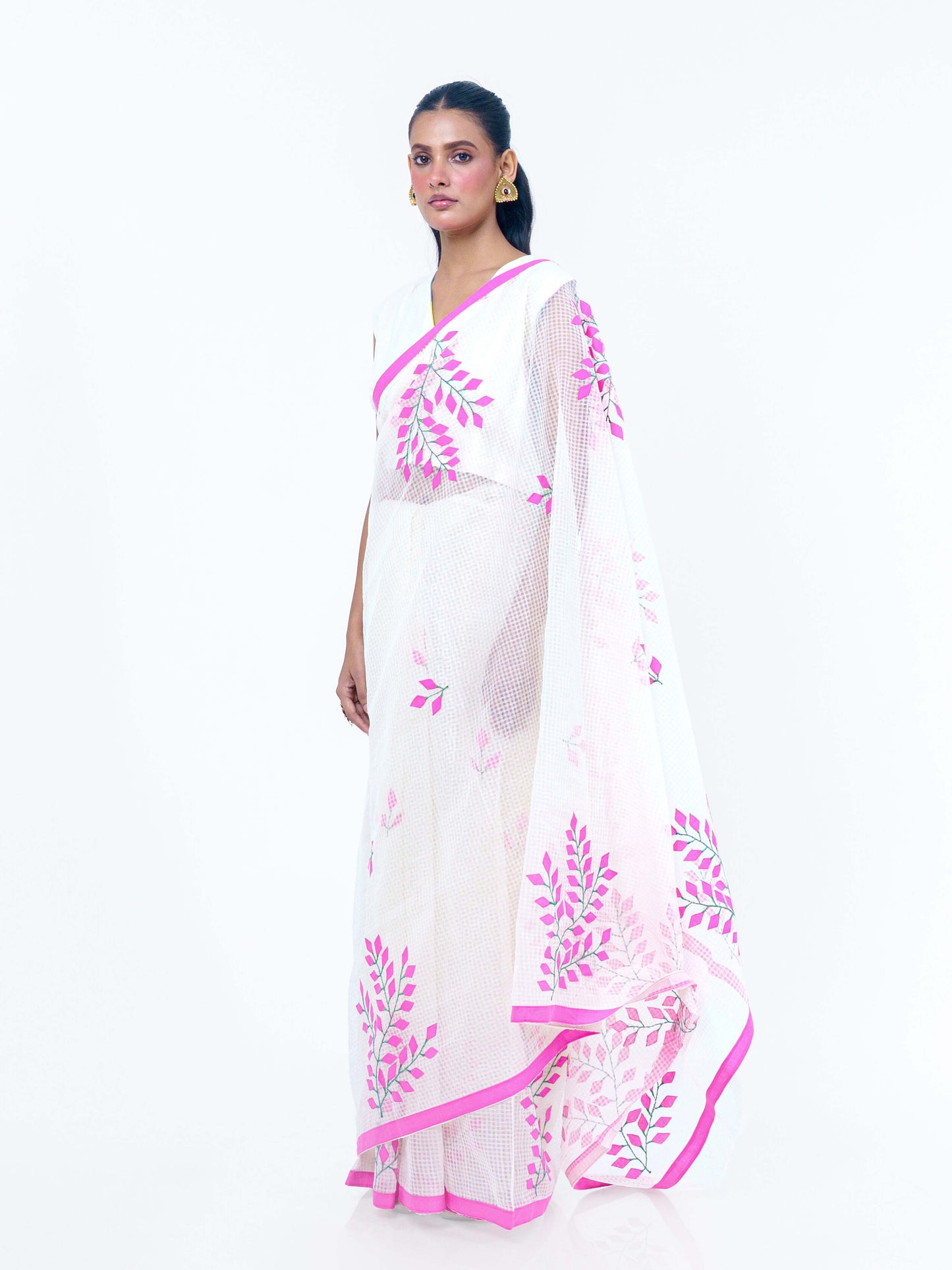 Kusum Applique Saree
