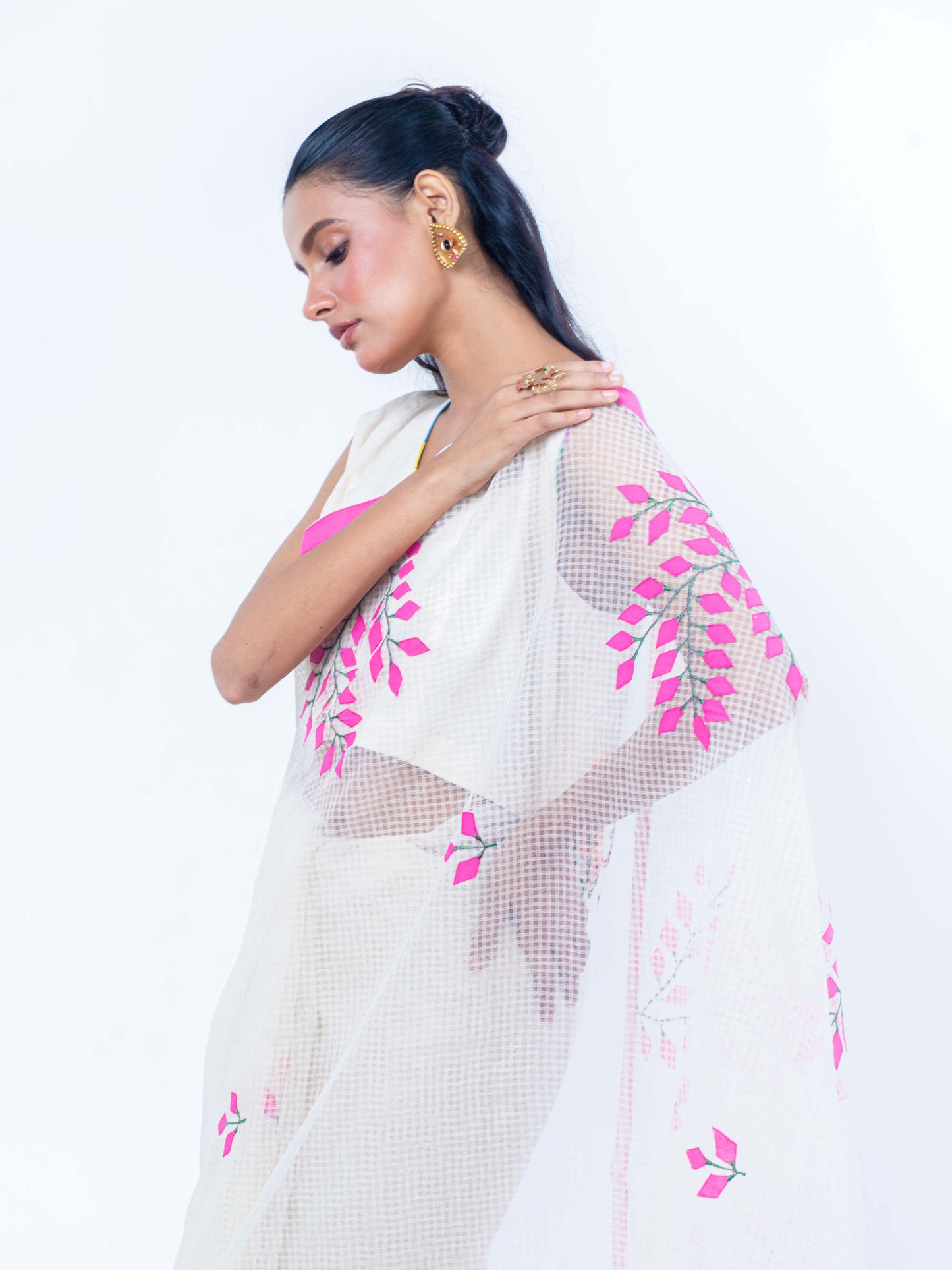 Kusum Applique Saree