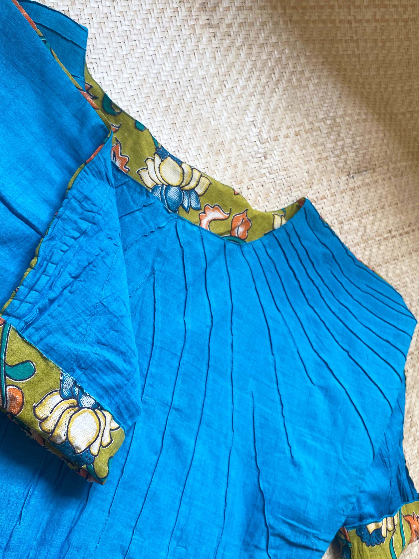 Reversible Blouse Teal