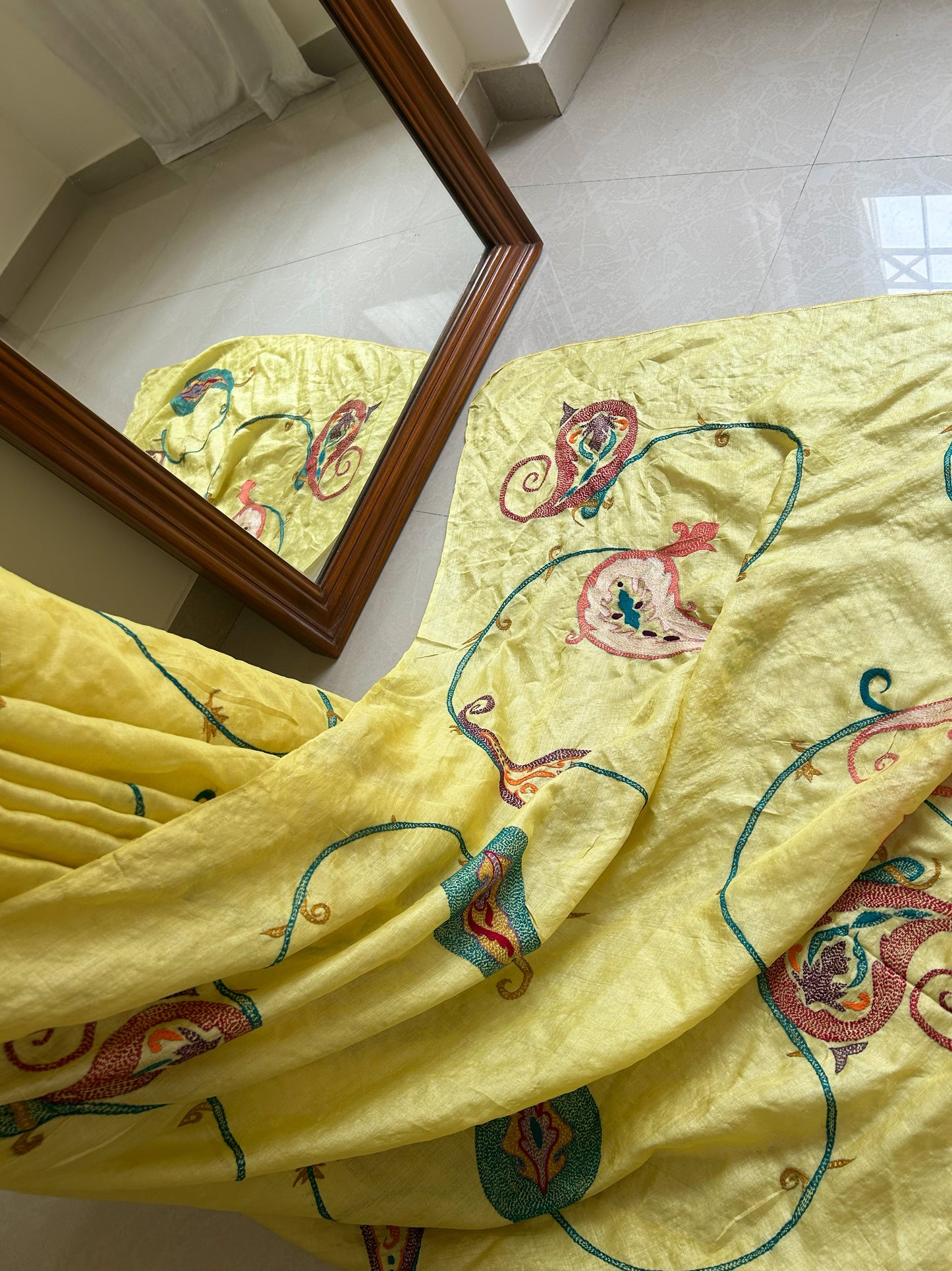 Paisley- yellow