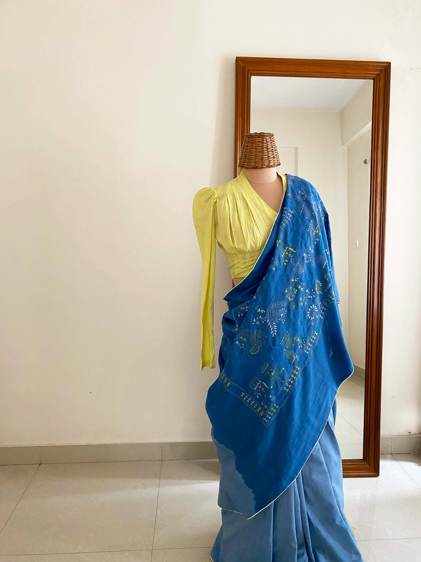 WARLI COBALT BLUE