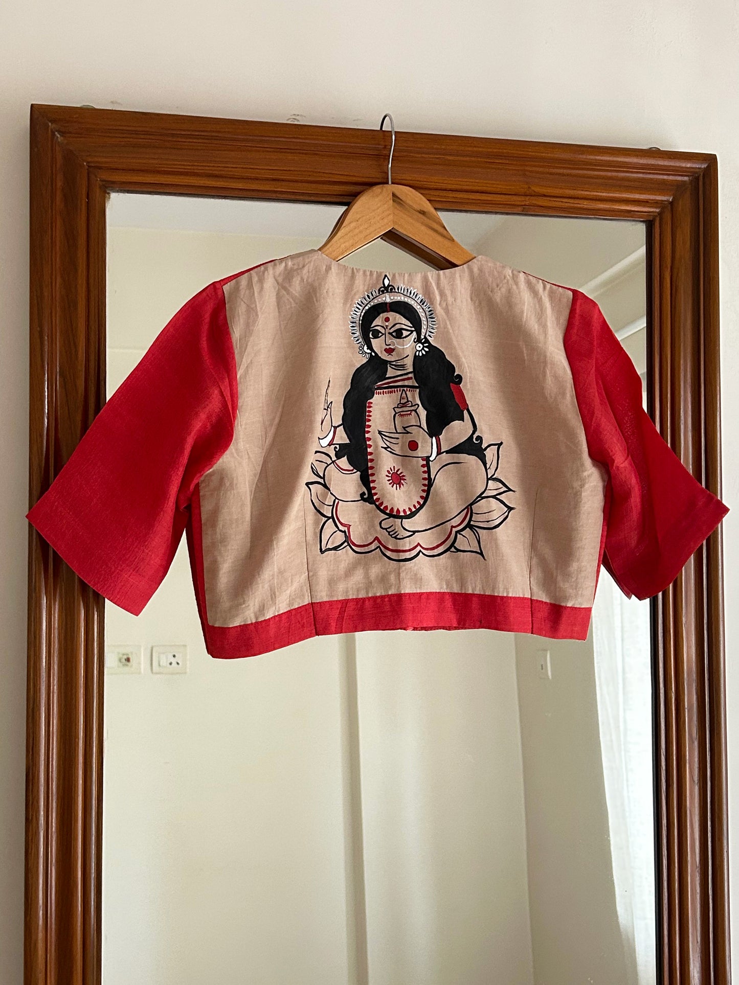 LAKSHMI ORANGE TUSSAR SILK