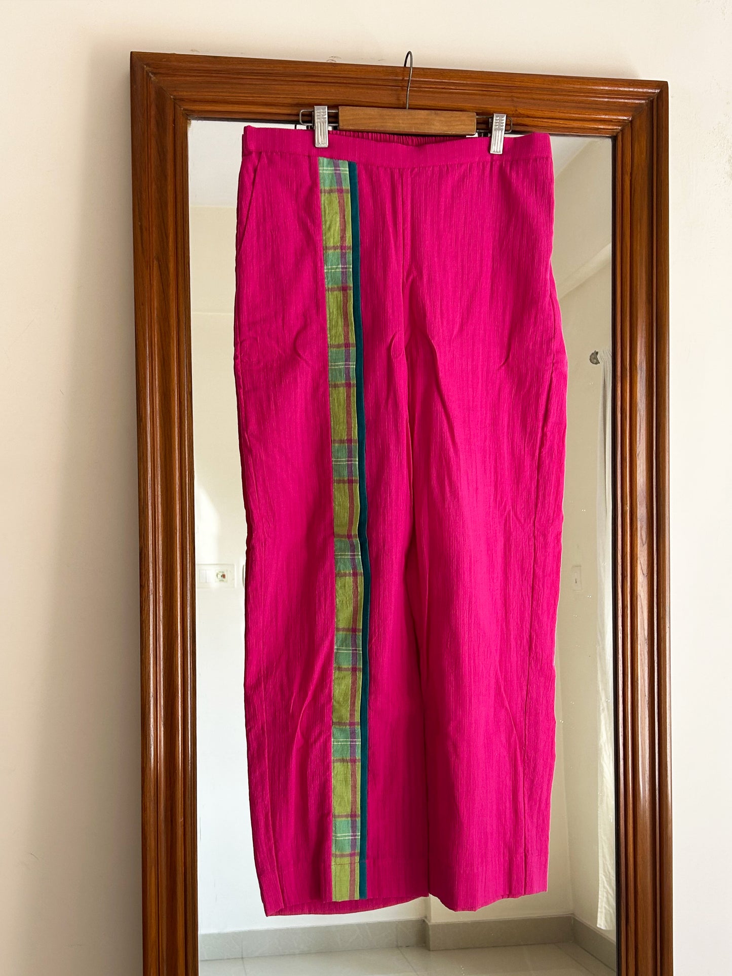 Pink Floral KHADI SET