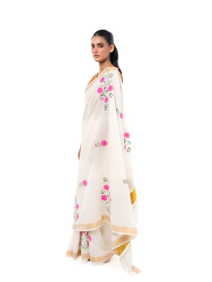 Malati Applique saree