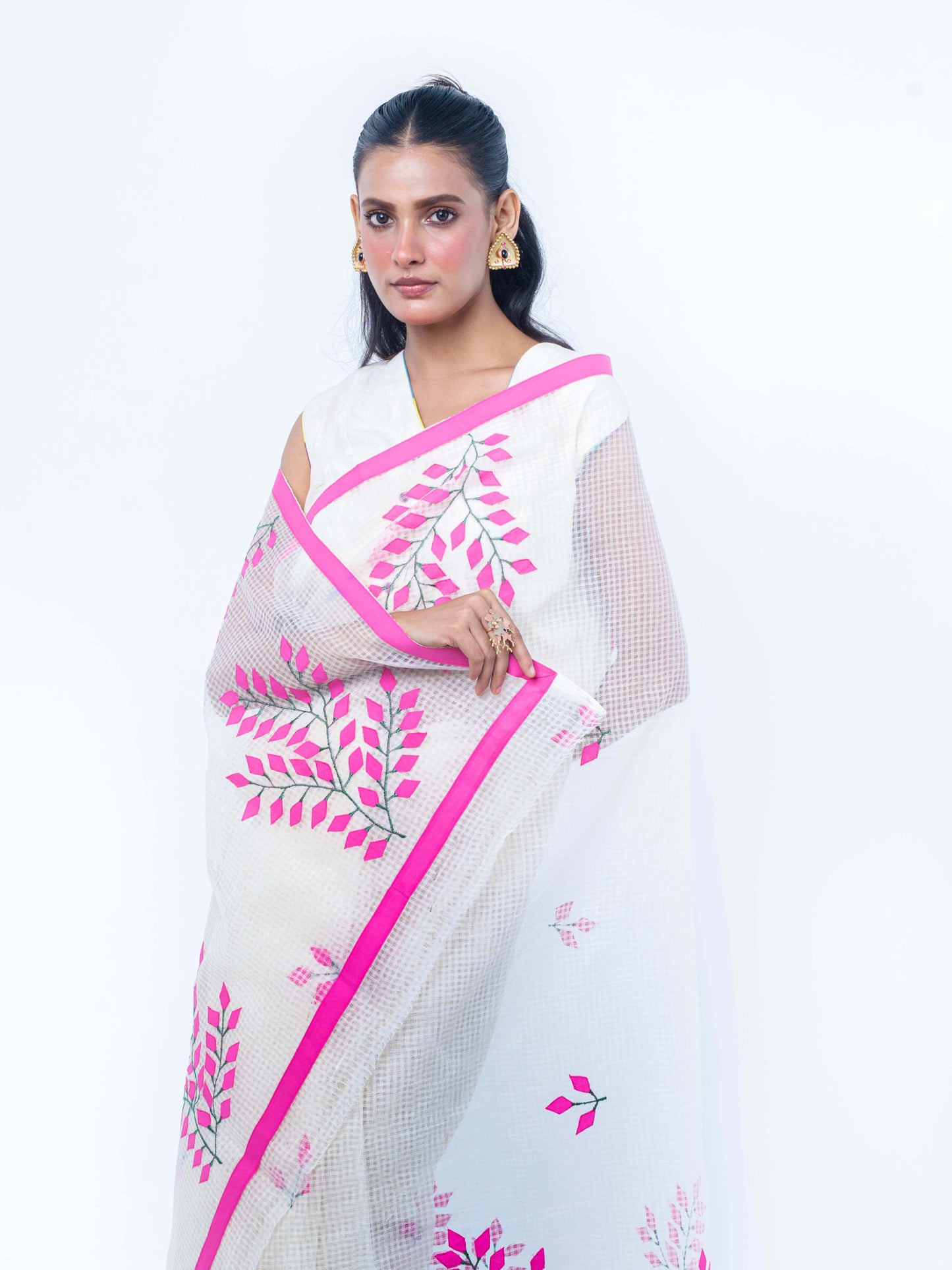 Kusum Applique Saree