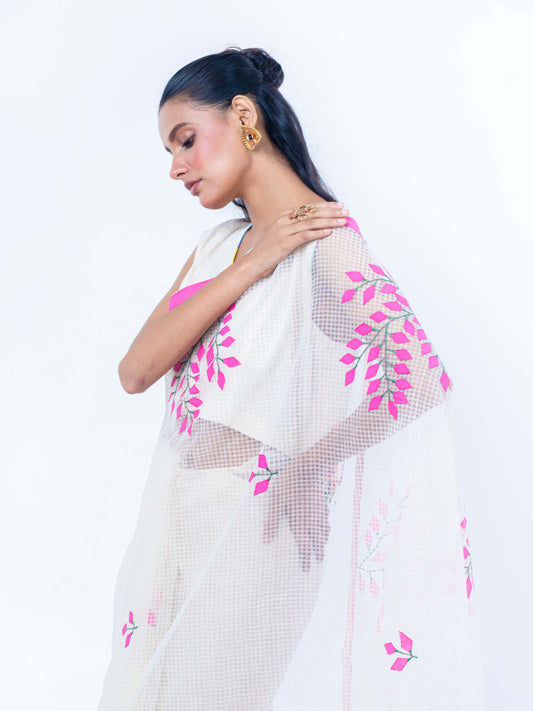 Kusum Applique Saree