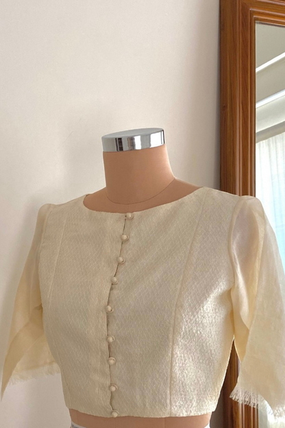 Kosha Blouse- Ivory