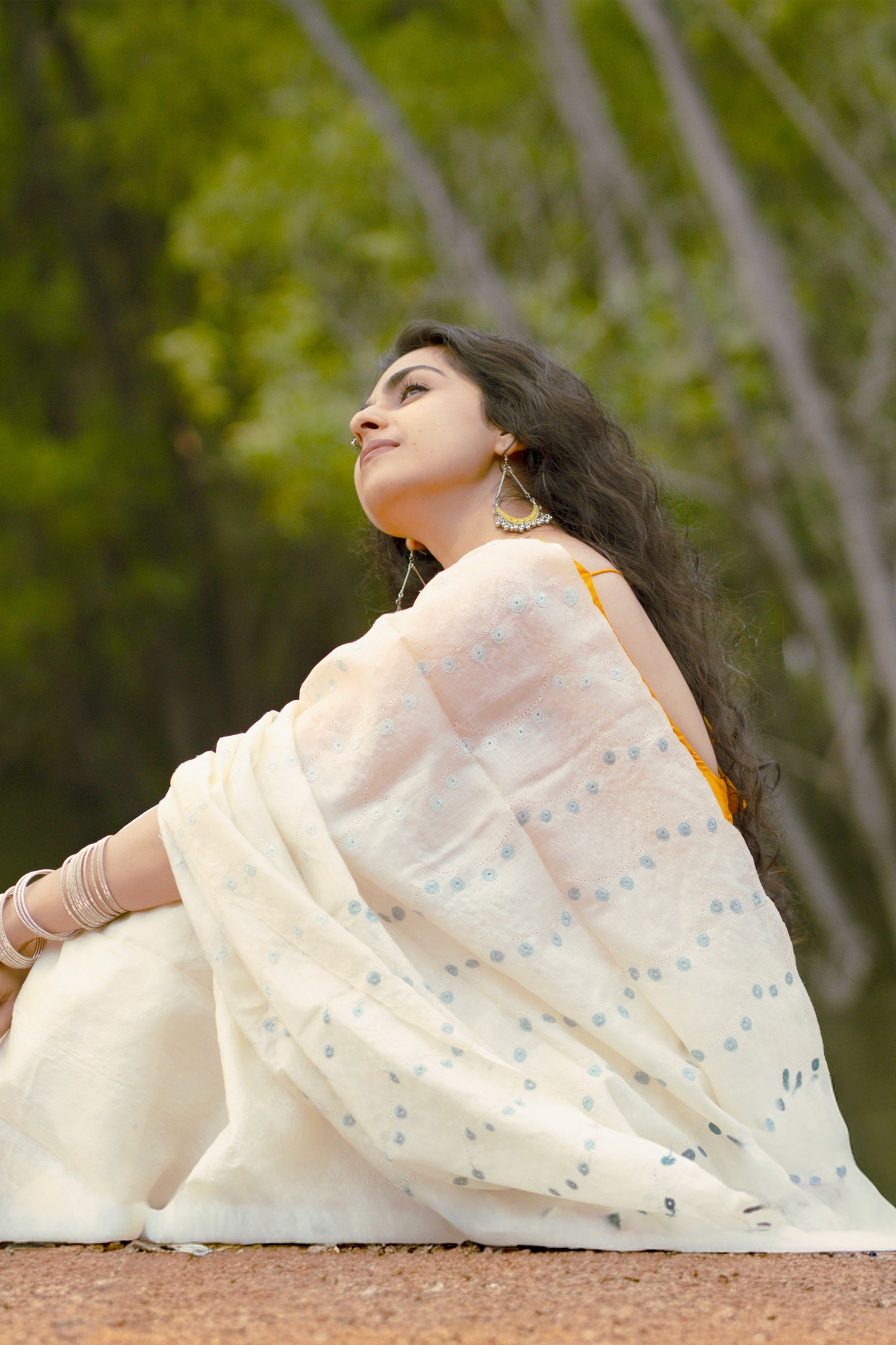 MEEN Chikankari Saree