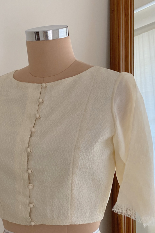 Kosha Blouse- Ivory