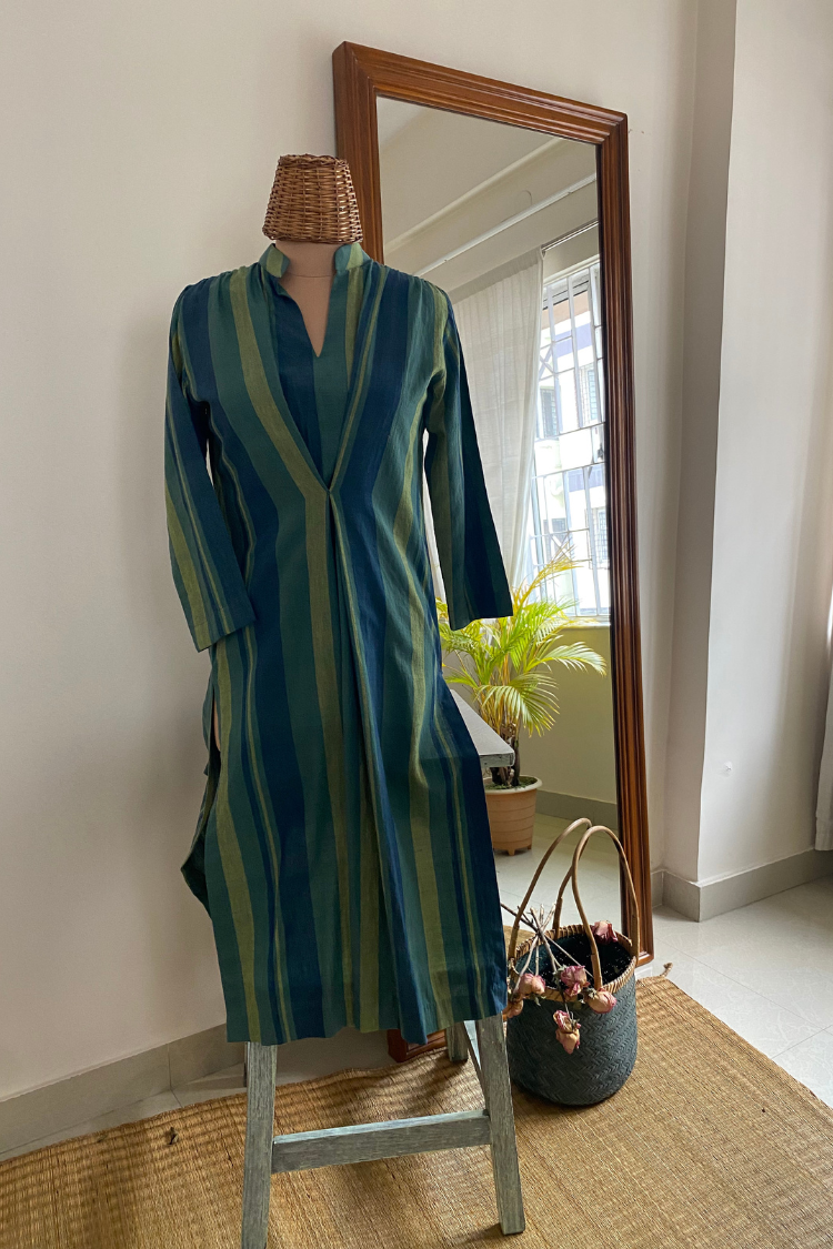 Draped Flora Kurta