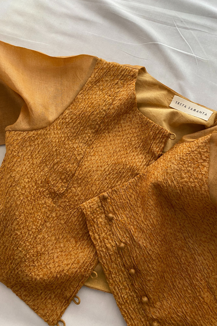 Kosha Blouse- Mustard