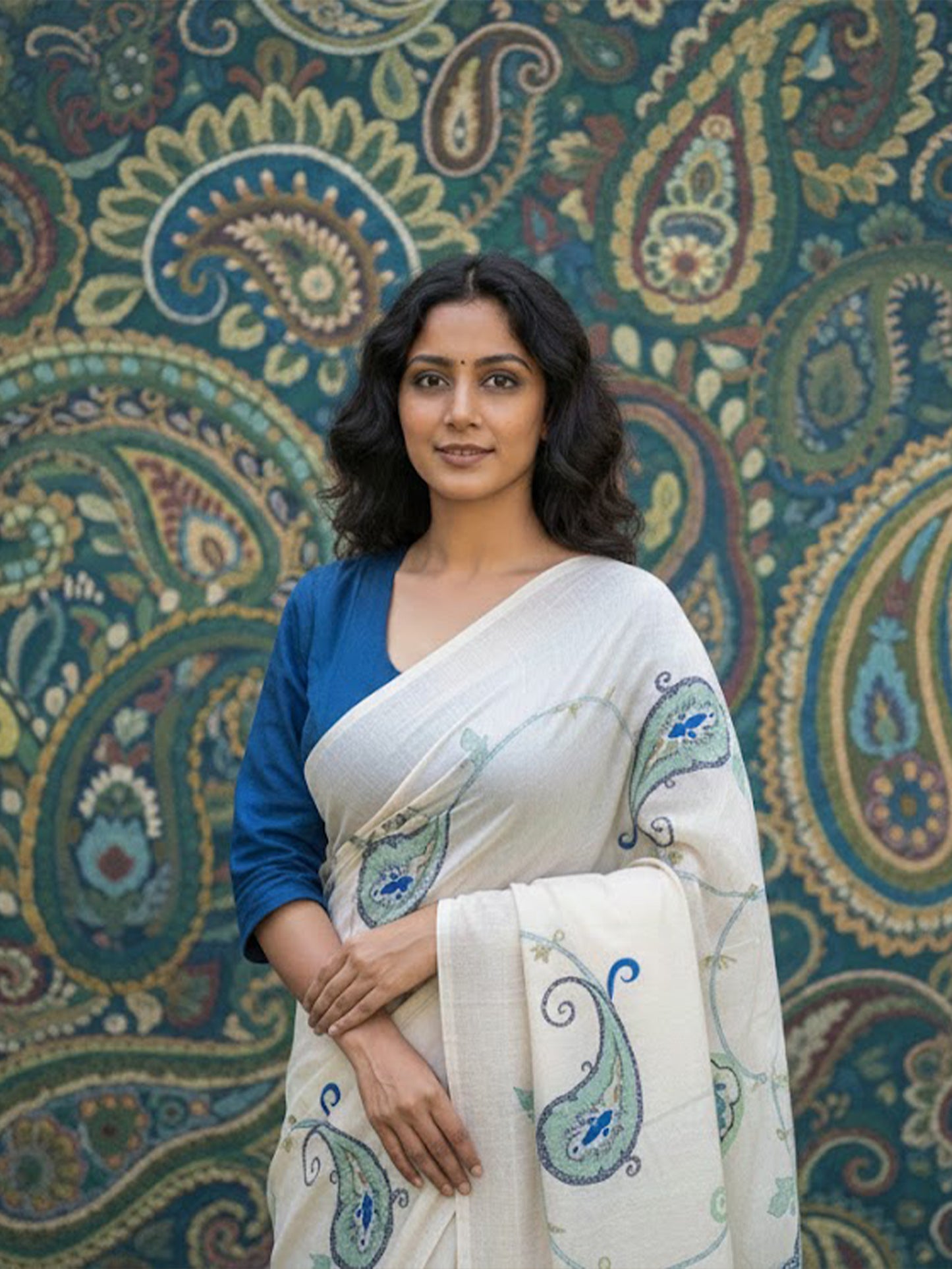 Paisley (Off- White)