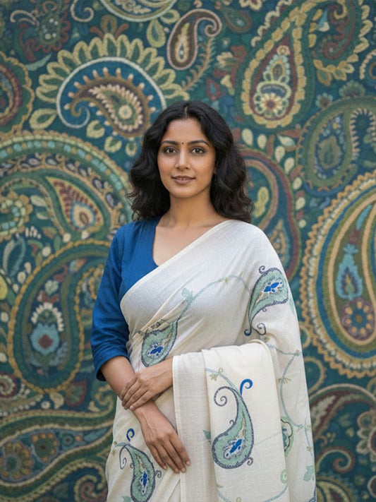 Paisley (Off- White)