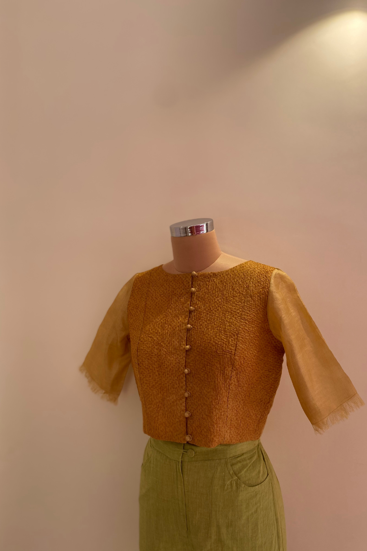 Kosha Blouse- Mustard