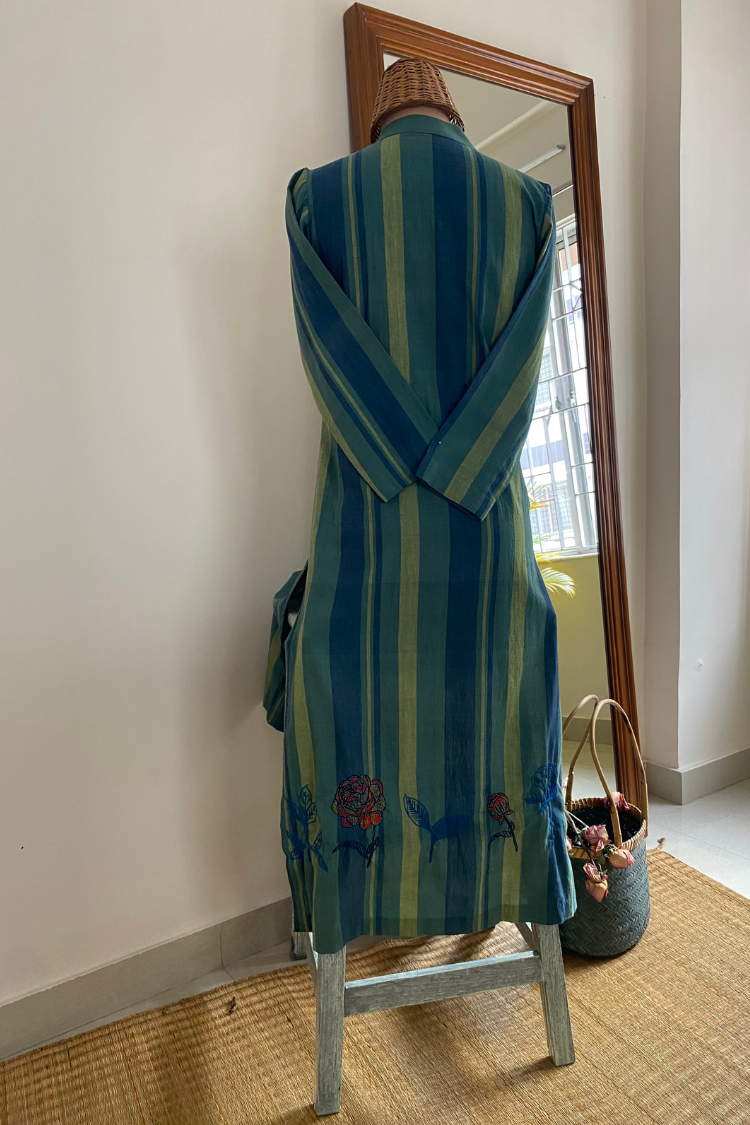 Draped Flora Kurta