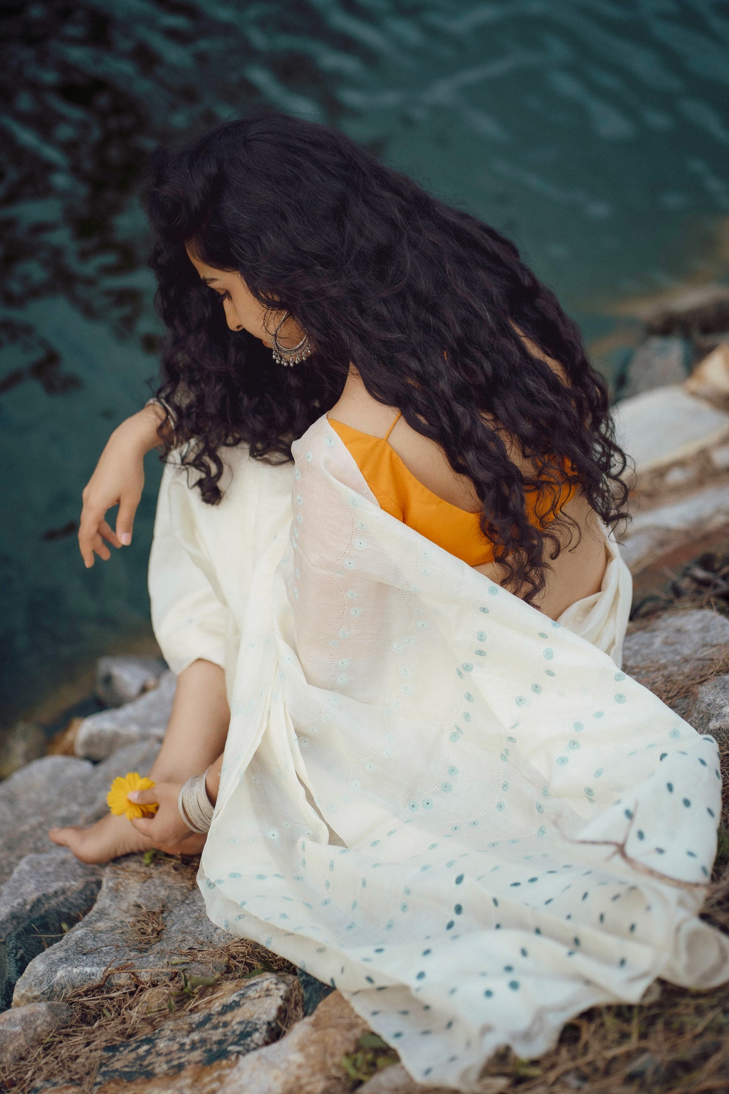 MEEN Chikankari Saree