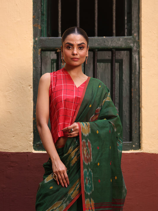 Aranya taant saree