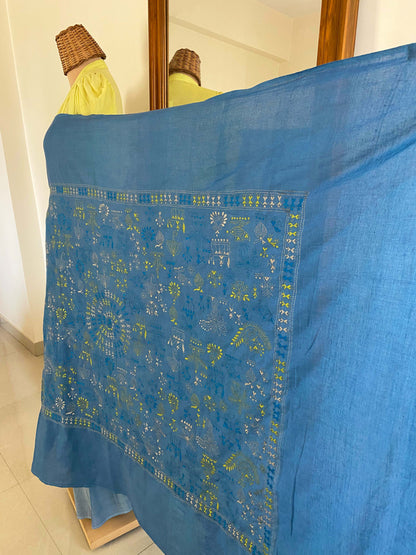 WARLI COBALT BLUE