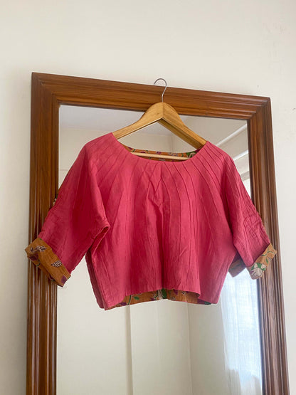 Reversible Blouse Orange