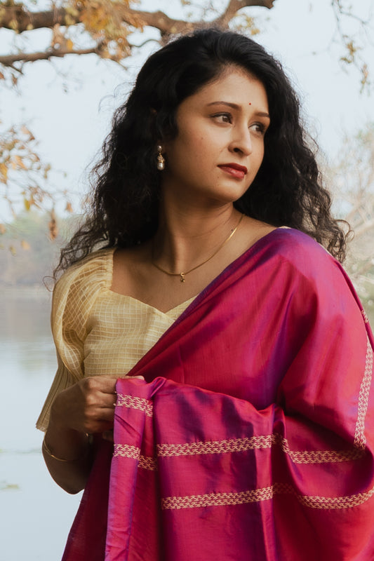 Baani SILK TUSSAR Check