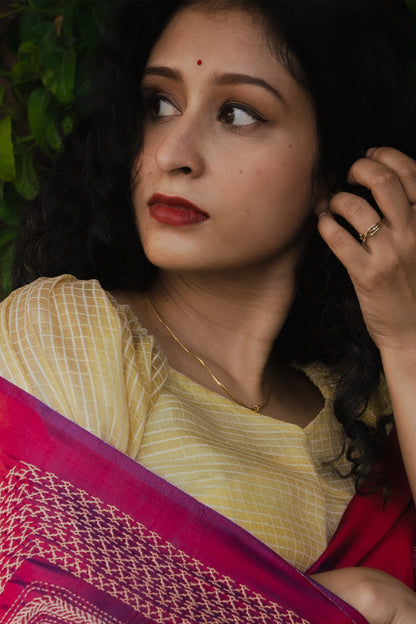 Baani SILK TUSSAR Check