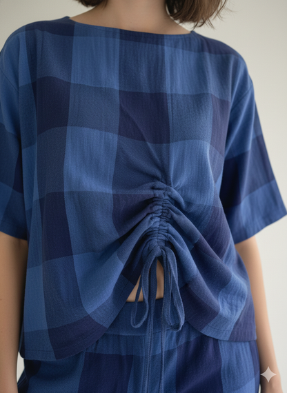 Neela KHADI EMBROIDERED SET