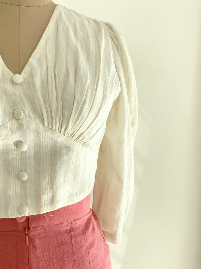 Ivory Eva Blouse