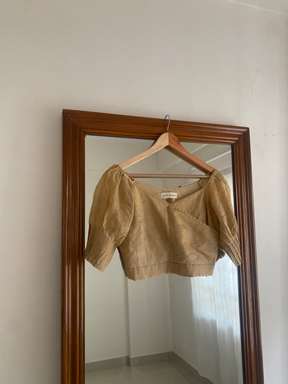 Baani Light Golden Blouse