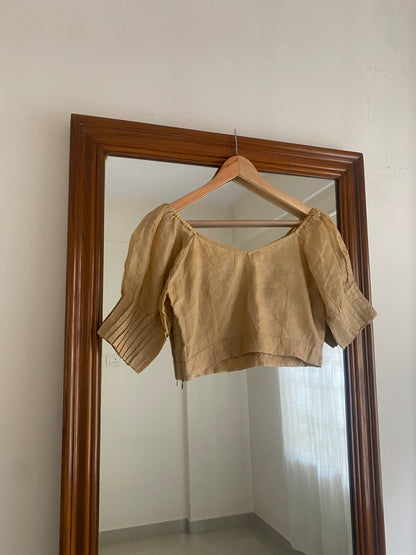 Baani Light Golden Blouse