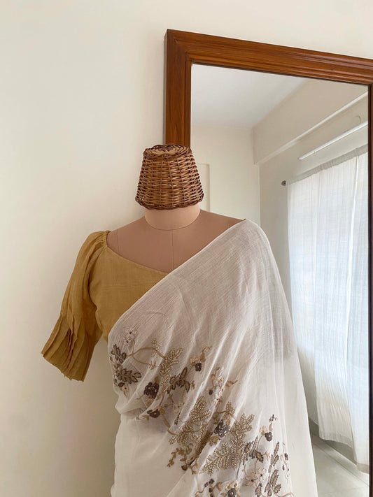 Khadi vine saree