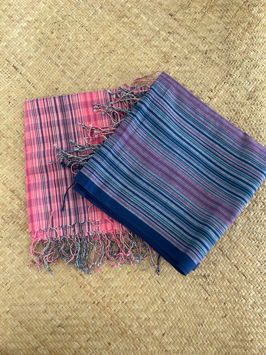 Striped scarves (SET of 2)