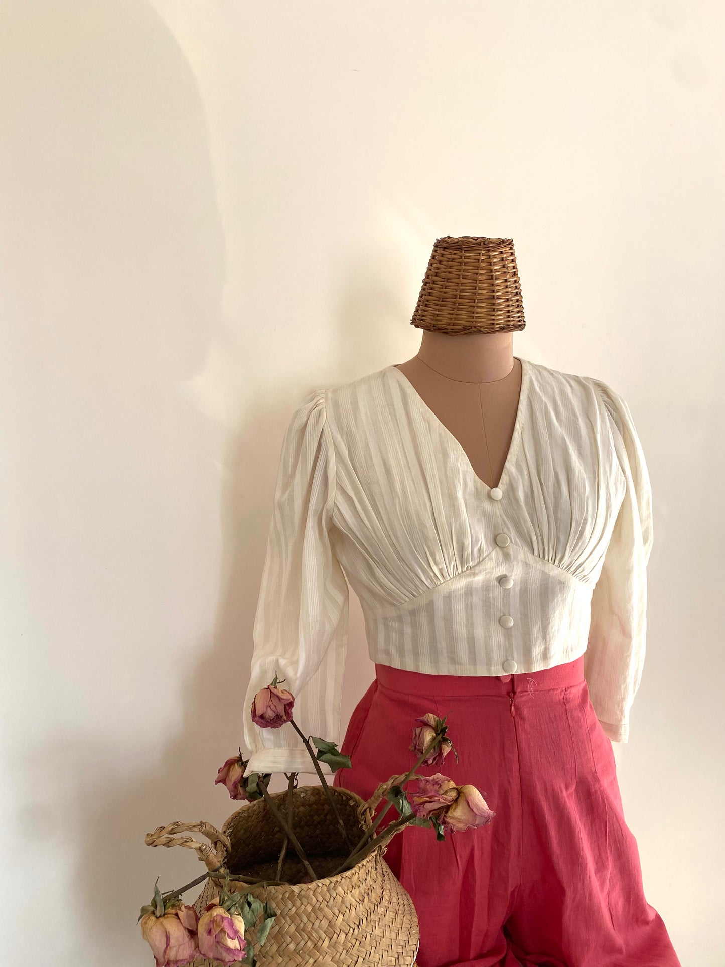 Ivory eva blouse