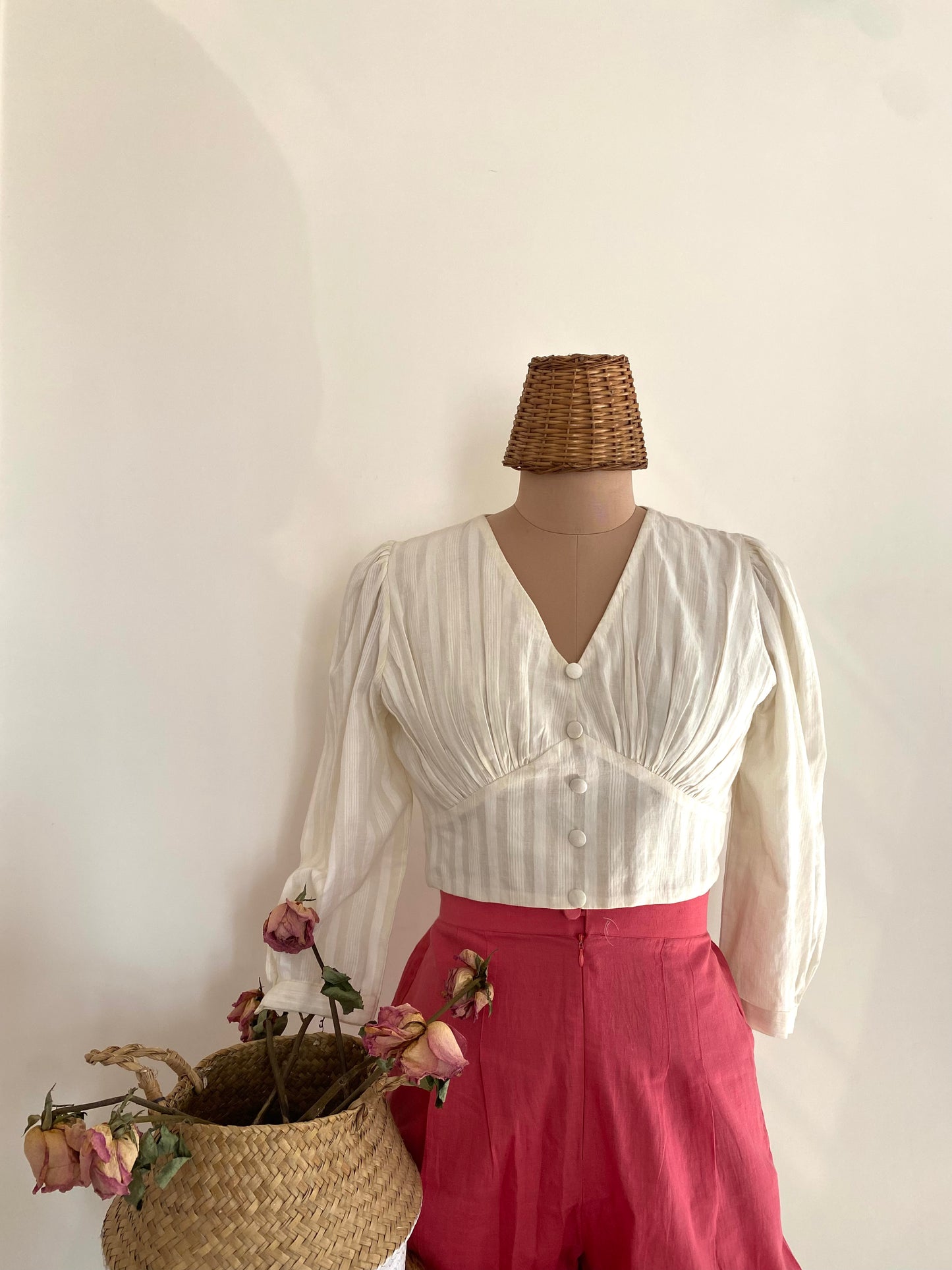 Ivory eva blouse