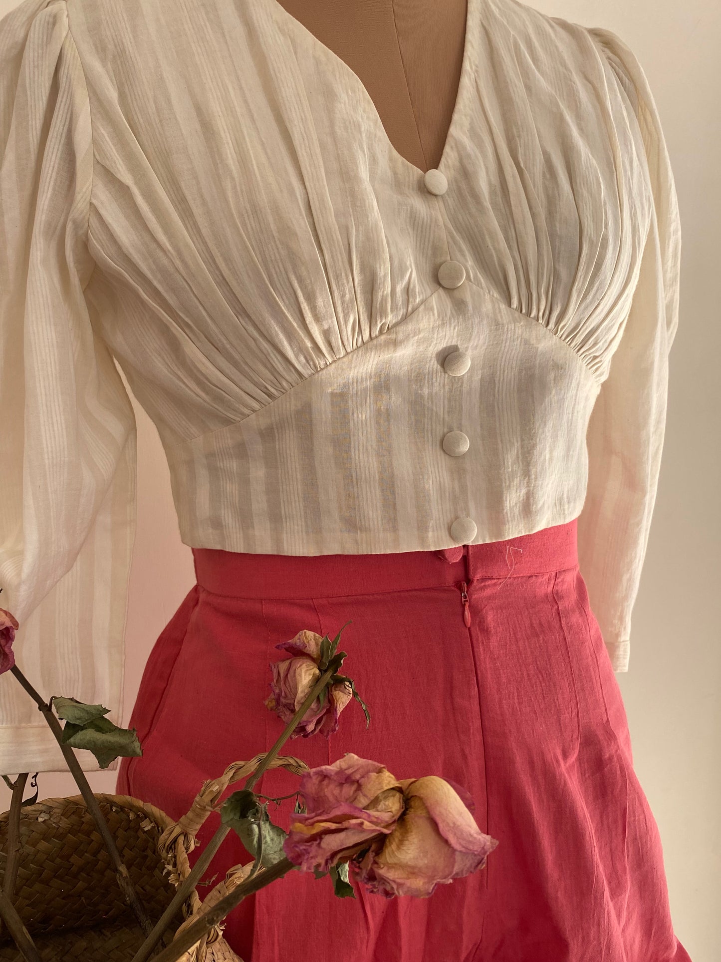 Ivory eva blouse