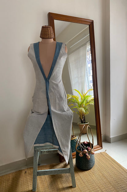 Blue/Grey Reversible Summer Overlay