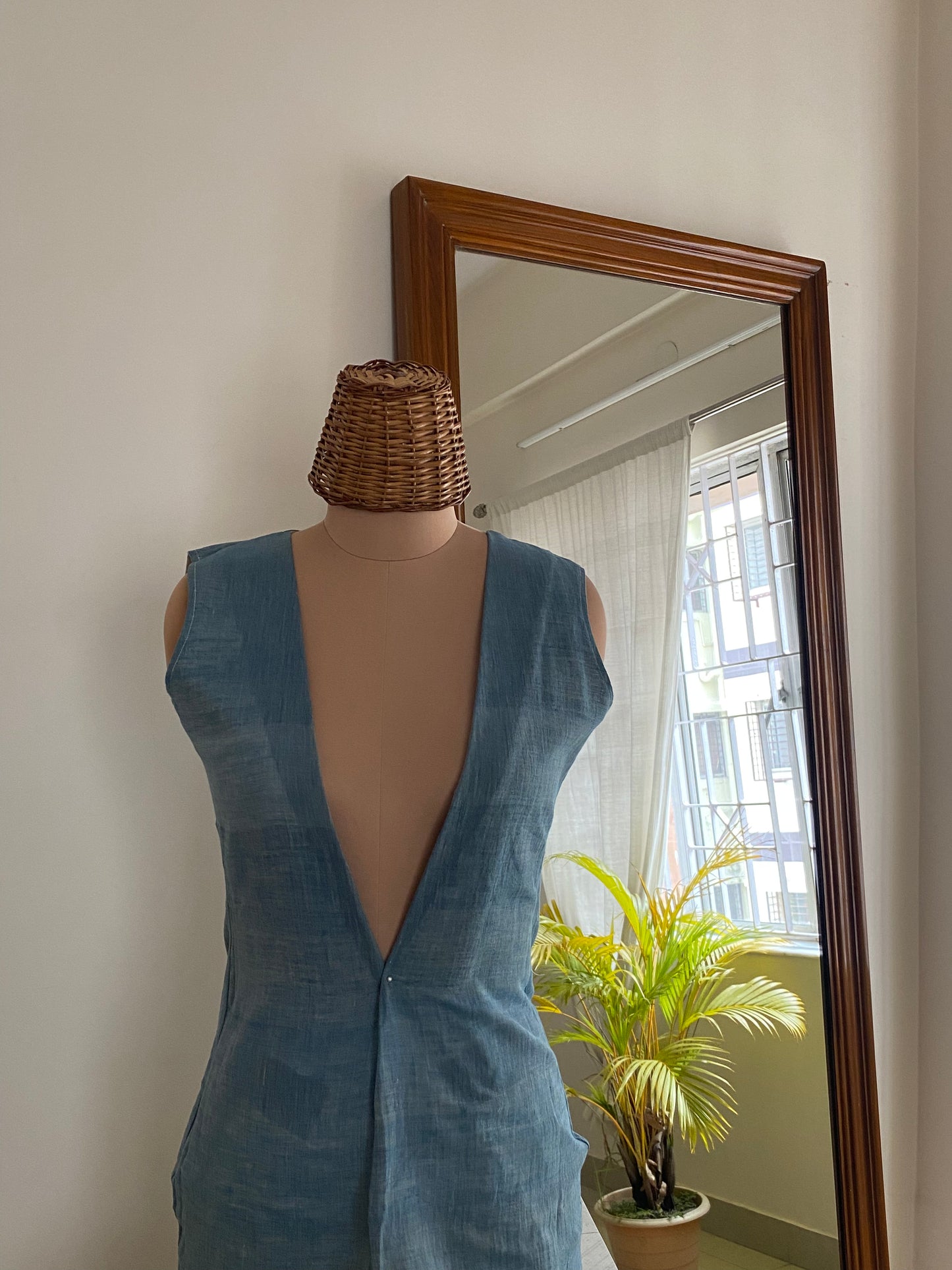 Blue/Grey Reversible Summer Overlay