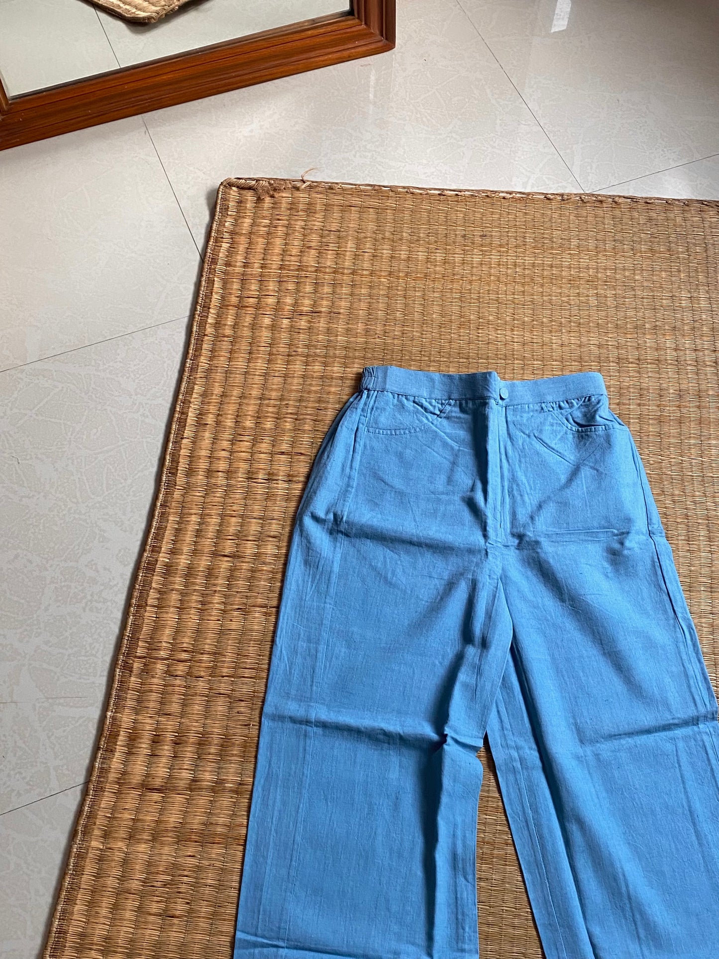 Blue pants