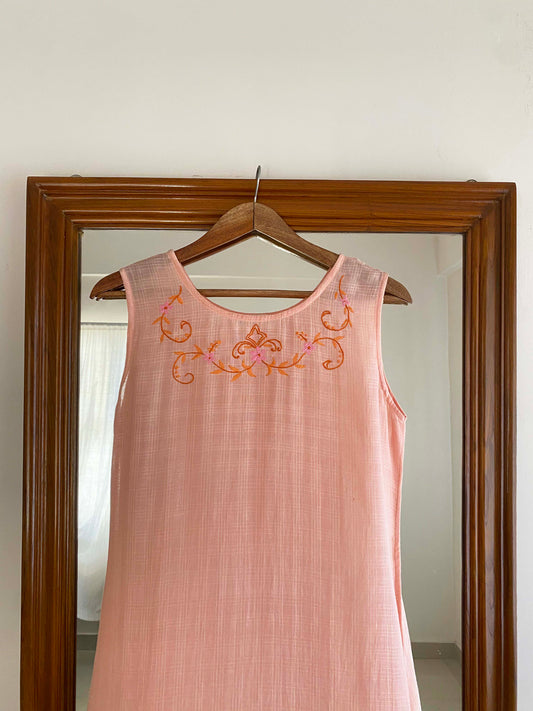 Pia Peach dress