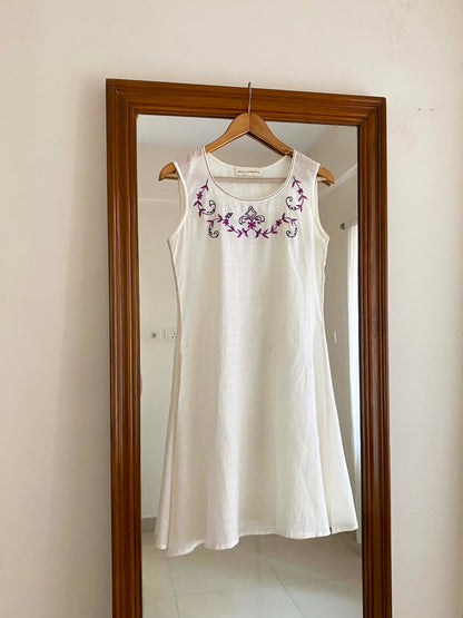 PIA Milky white Dress
