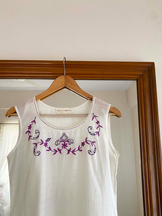 PIA Milky white Dress
