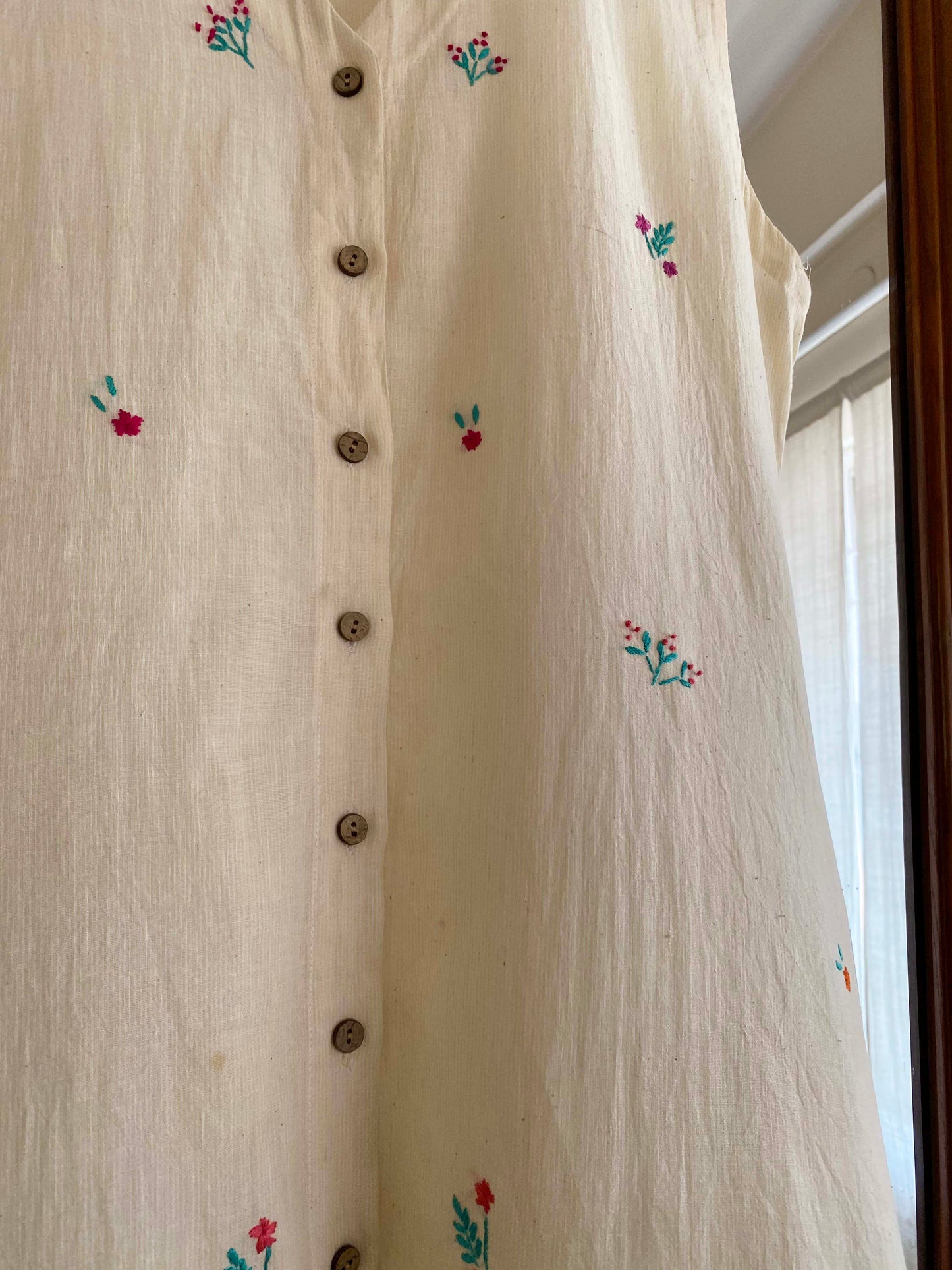 Lola cream kurta
