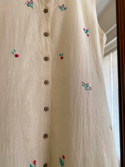 Lola cream kurta