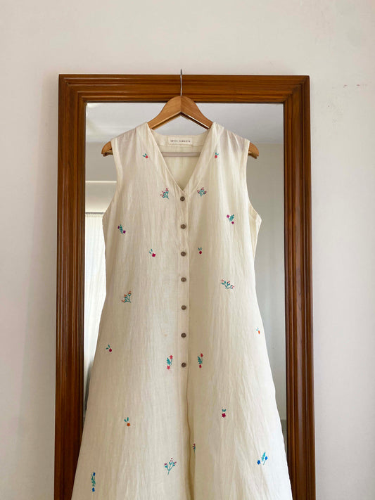 Lola cream kurta