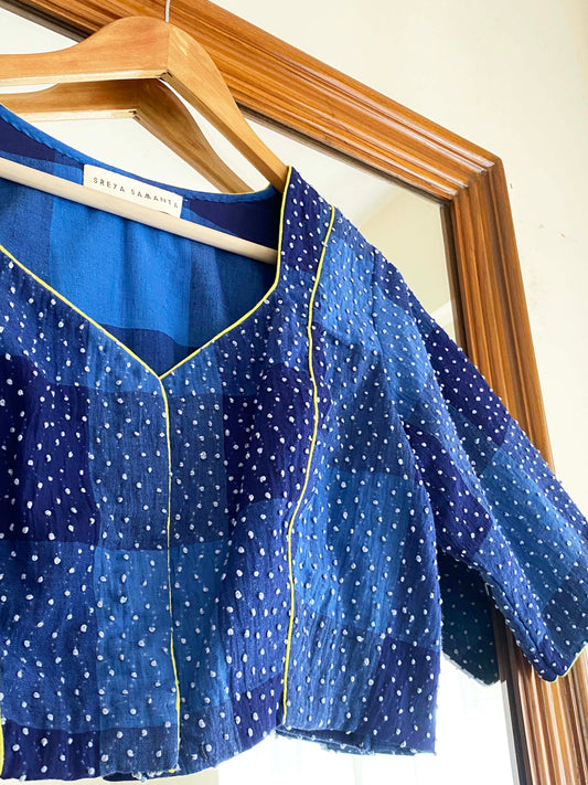 Fleur Knot Blue