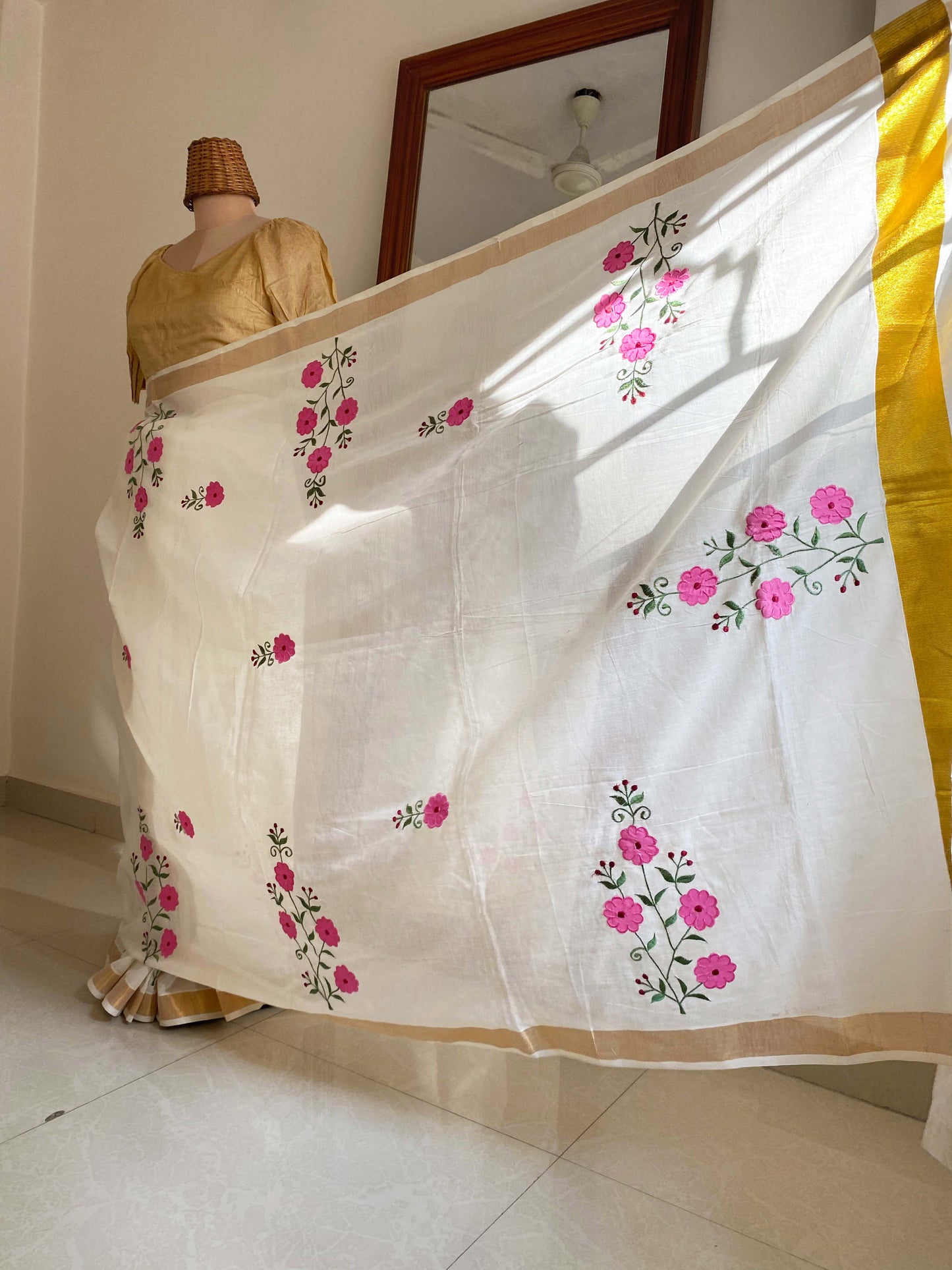 Malati Applique saree