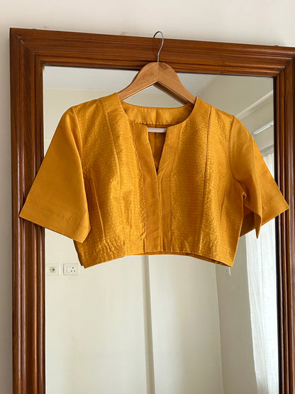 BABU BIBI MUSTARD SILK
